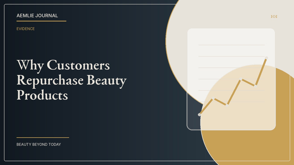 AEMLIE Journal cover — Why Customers Repurchase Beauty Products