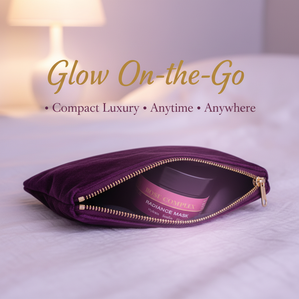 Aemlie Rose Complex Radiance Mask 50ml – hydrating and soothing glow-boosting face mask