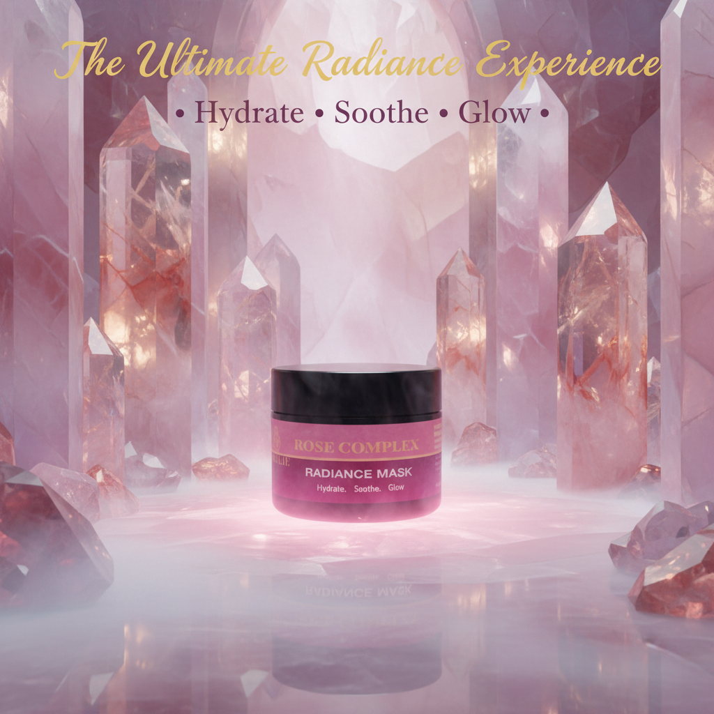 Aemlie Rose Complex Radiance Mask 50ml – hydrating and soothing glow-boosting face mask