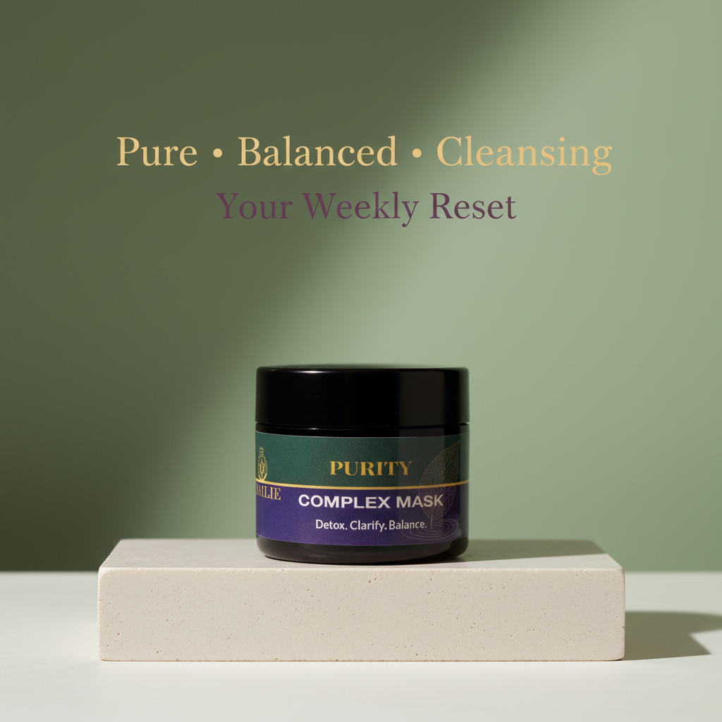 Aemlie Purity Complex Mask 50ml – detoxifying clay mask for oily and congested skin