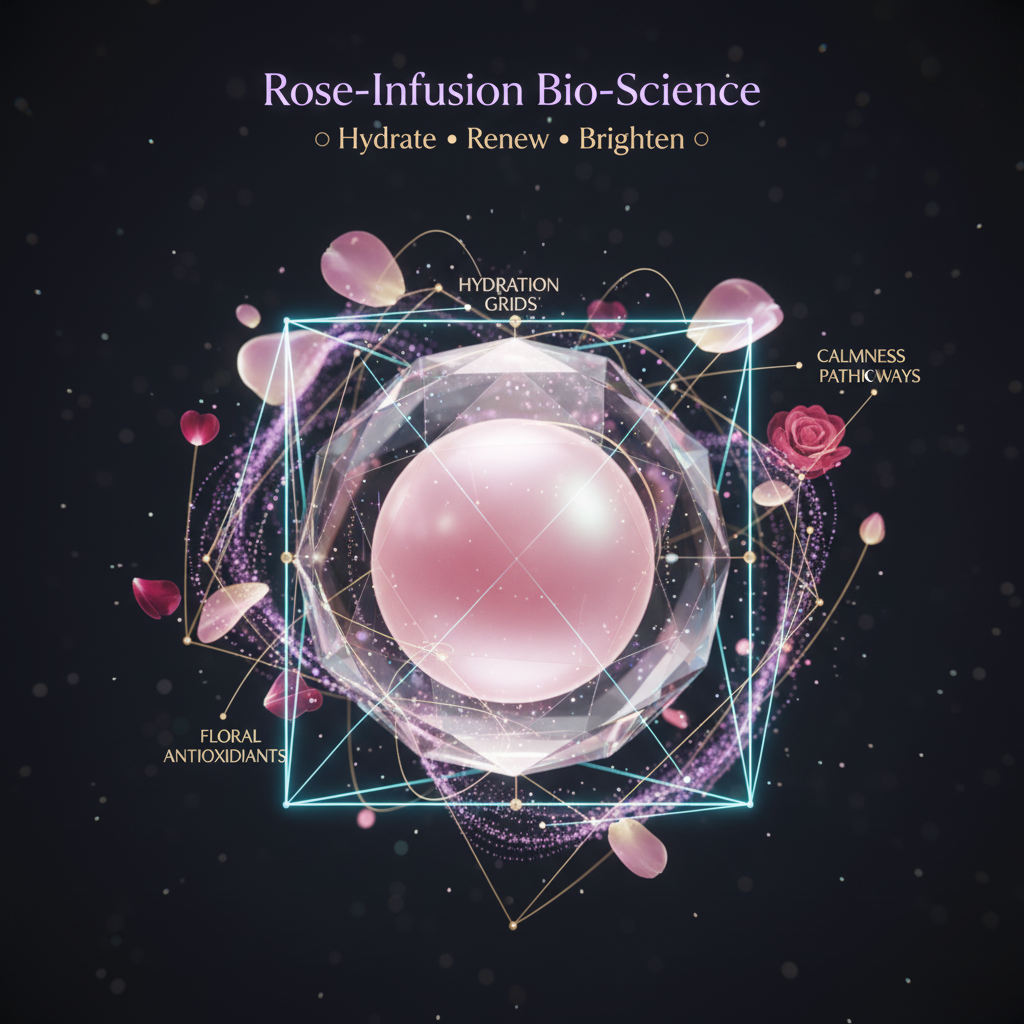 Aemlie Rose Complex Radiance Mask 50ml – hydrating and soothing glow-boosting face mask