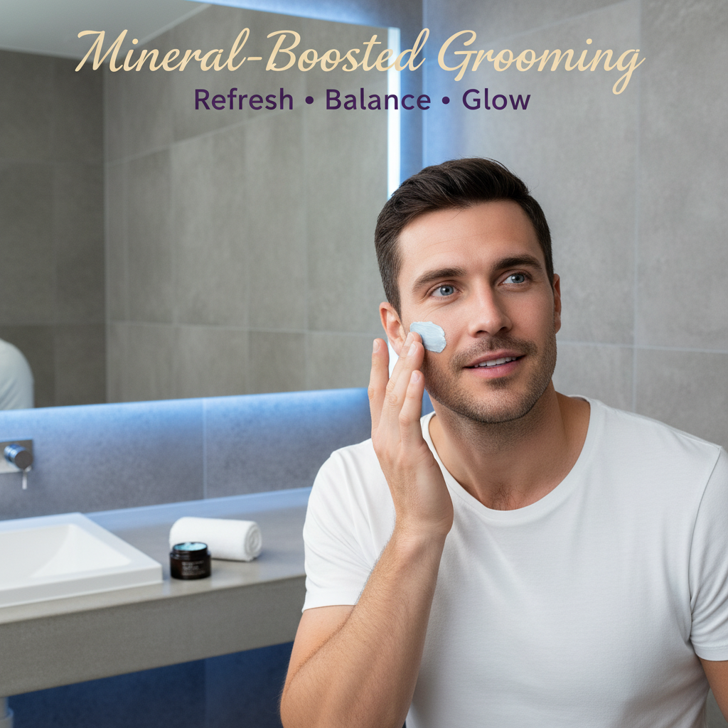 Aemlie Blue Mineral Glow Mask 50ml – marine mineral radiance-boosting face mask