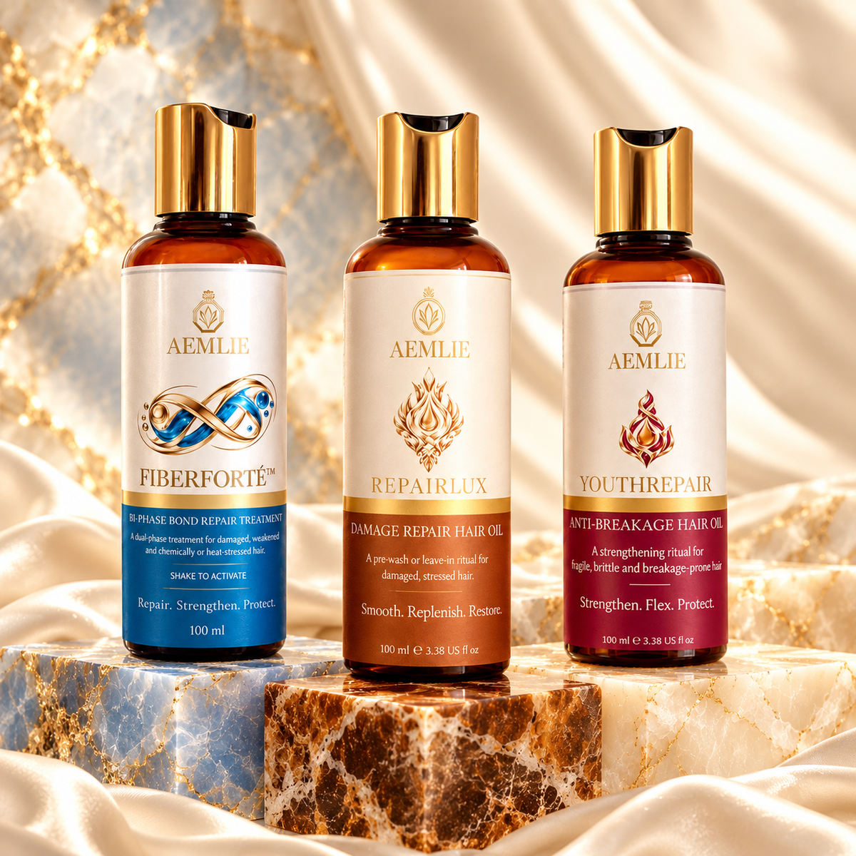 Trio B Signature Ritual – Strength Repair & Damage Defense Hail Oil Collection