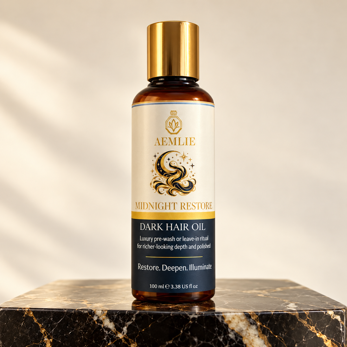 Midnight Restore – Dark Hair Oil