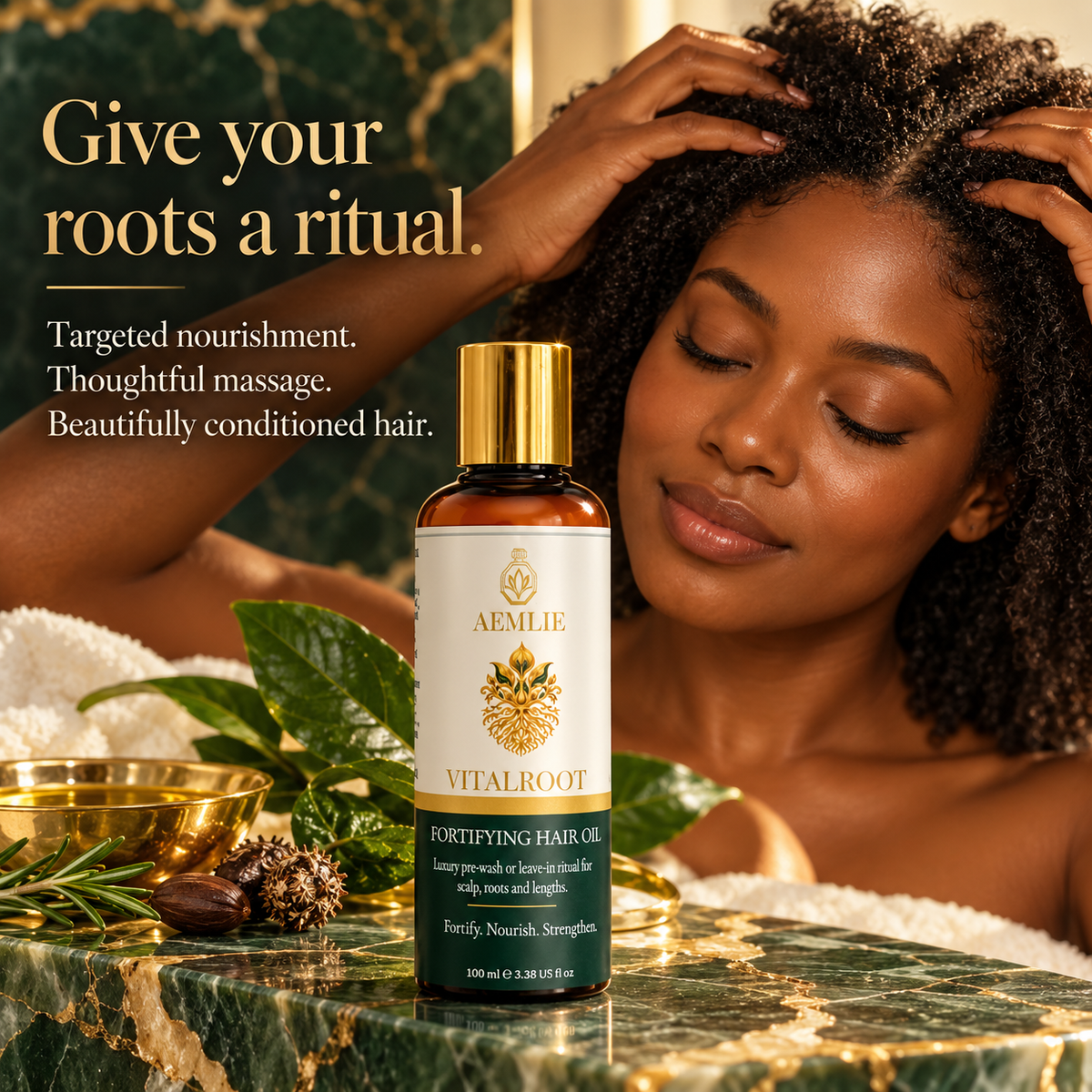 VitalRoot – Fortifying Hair Oil