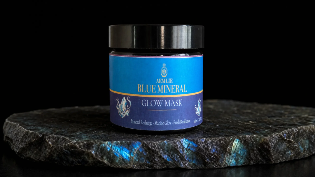 Blue Mineral Glow Mask