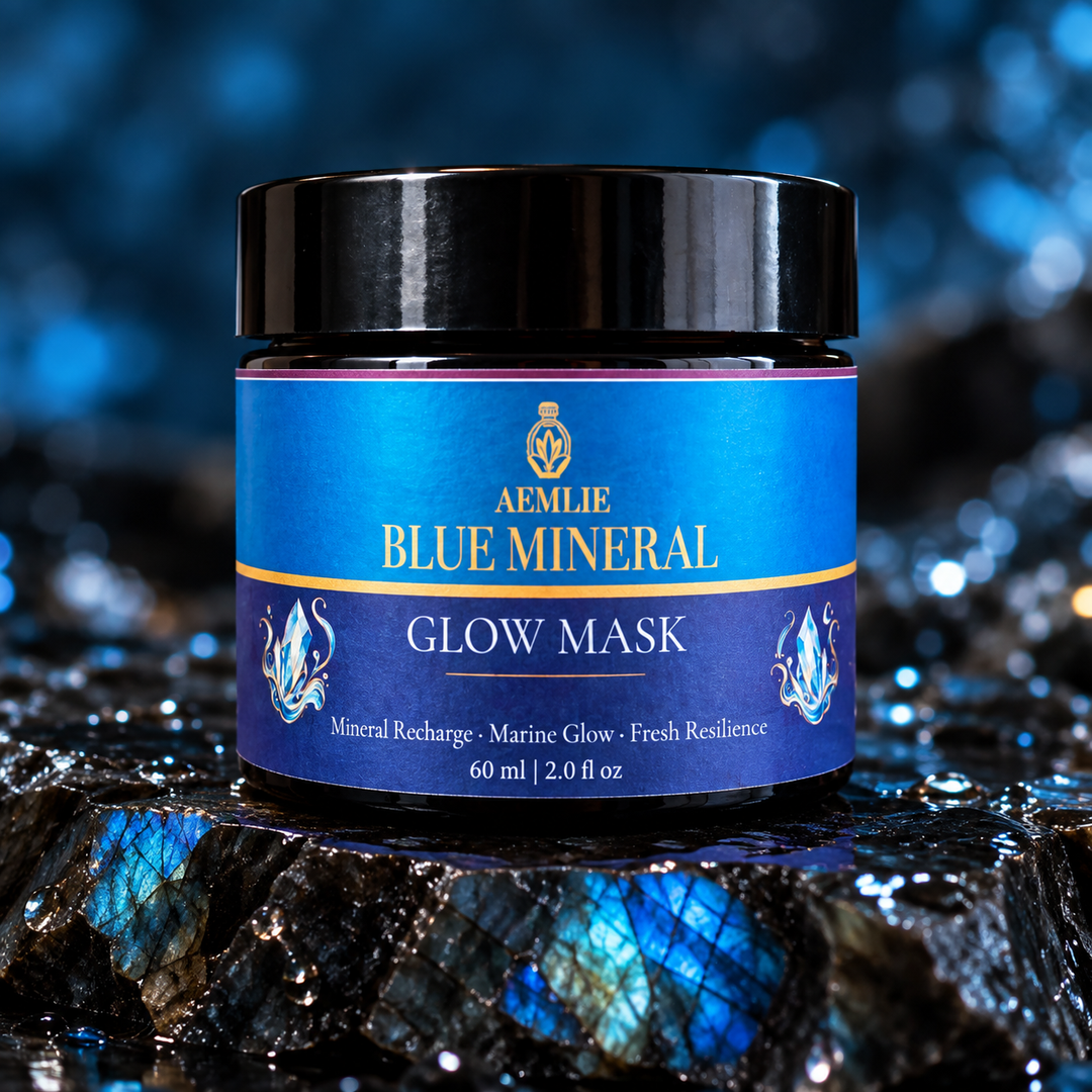 Blue Mineral Glow Mask
