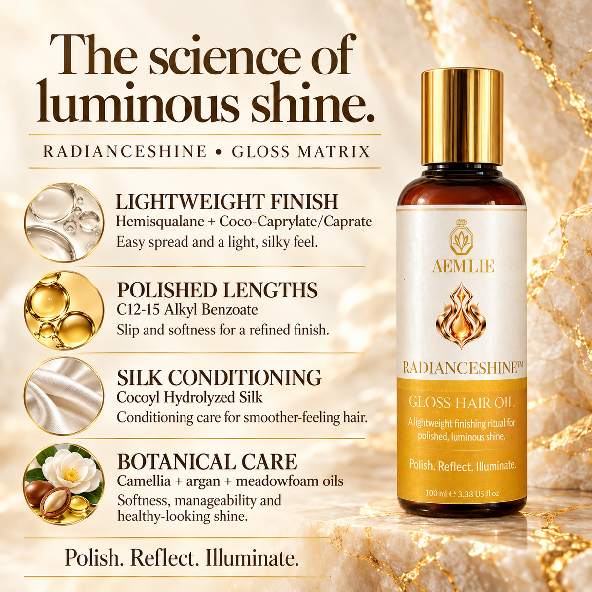 RadianceShine – Gloss Hair Oil