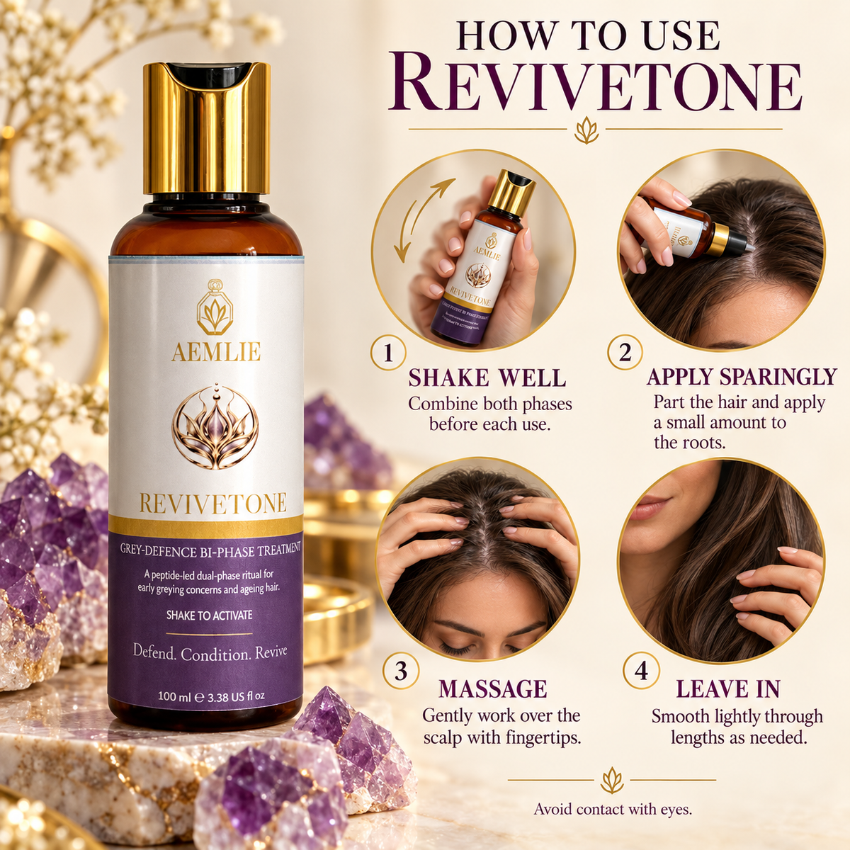 ReviveTone – Grey Control Hair Oil