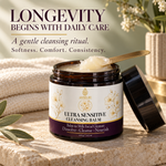 AEMLIE Ultra Sensitive Cleansing Balm morning cleansing ritual in natural light