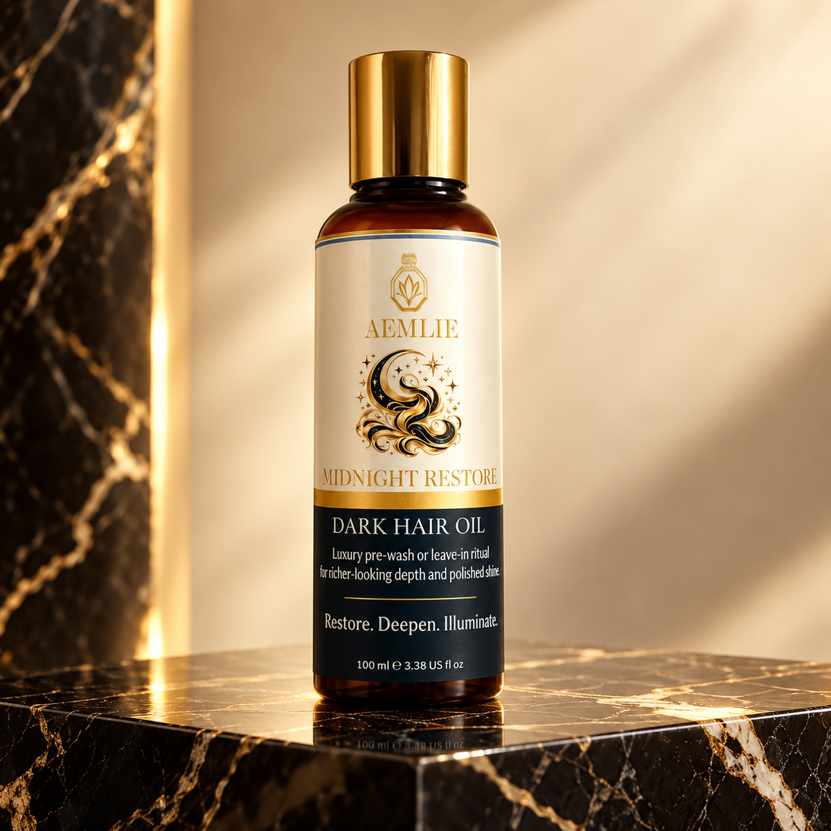 Midnight Restore – Dark Hair Oil