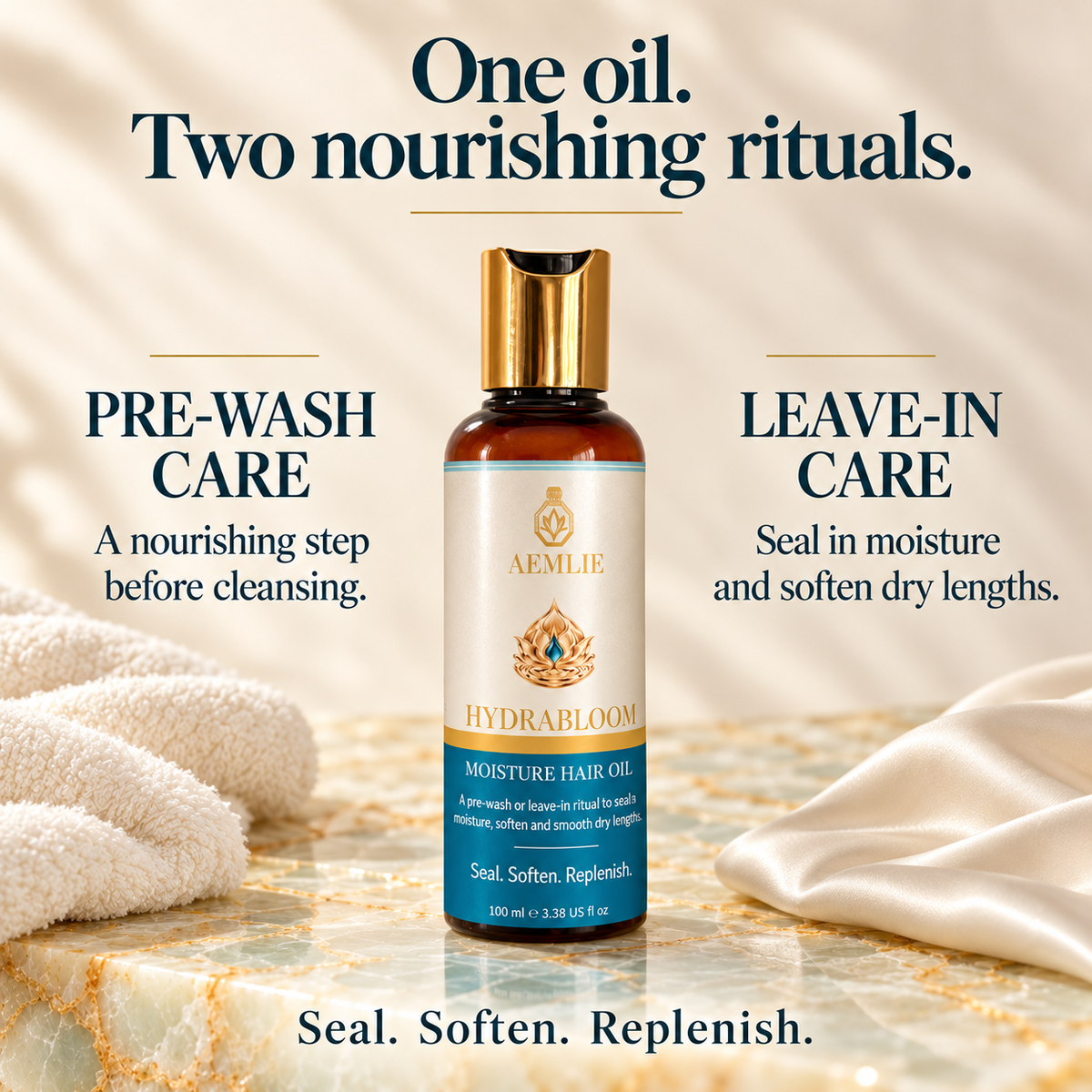 HydraBloom Moisture Hair Oil