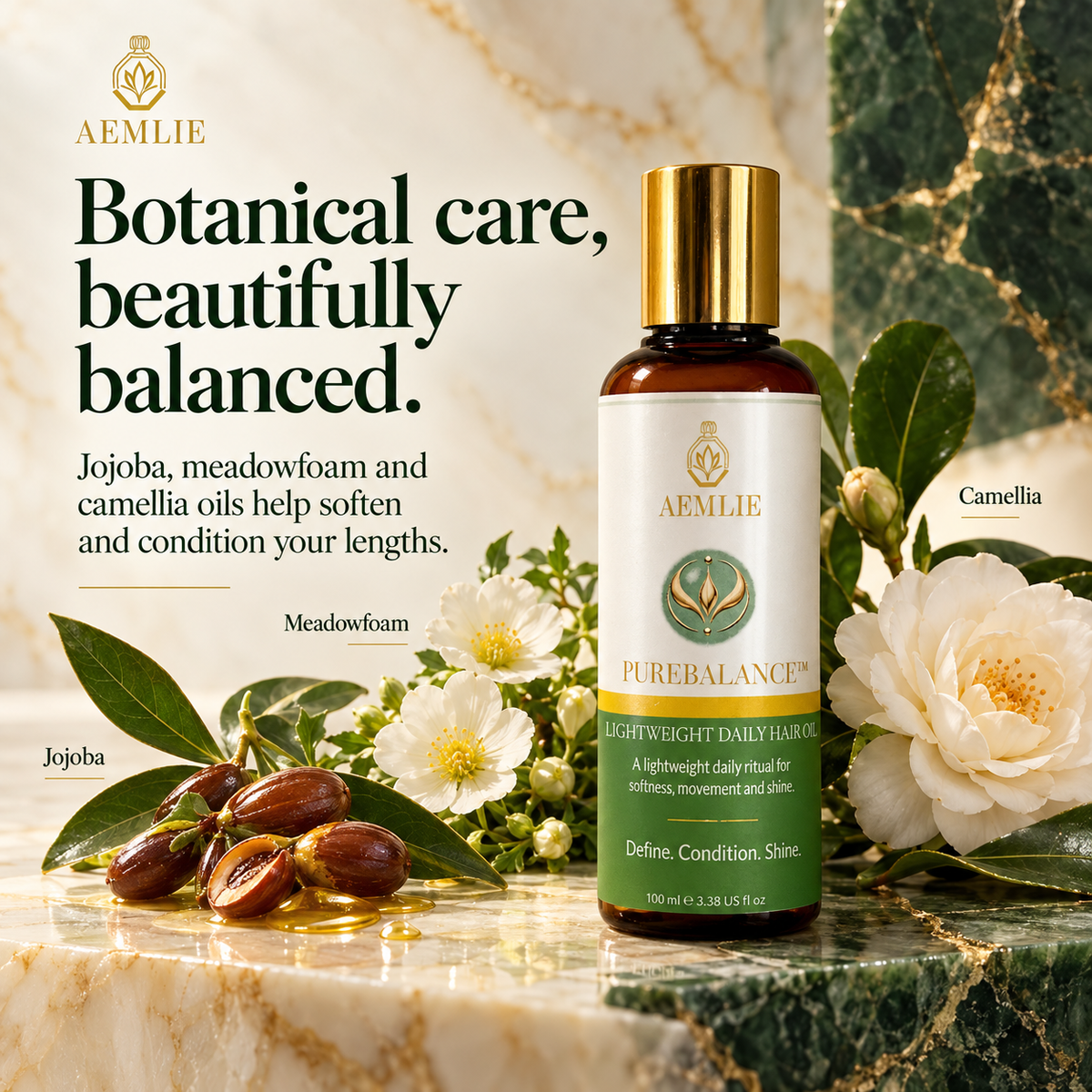 PureBalance – Lightweight Daily Hair Oil