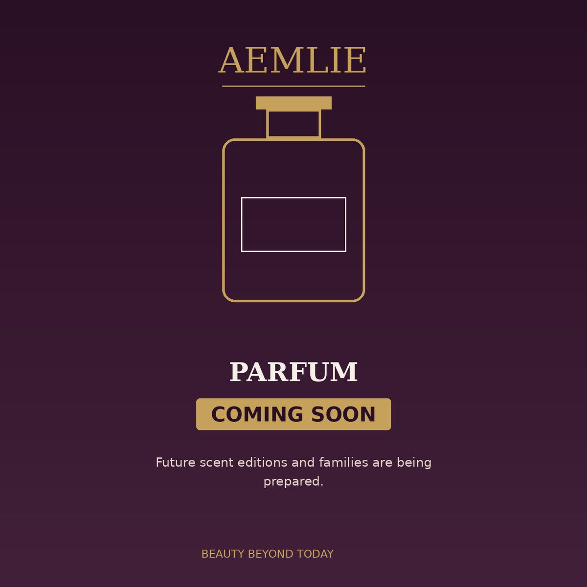 AEMLIE Tubéreuse Éclipse — draft placeholder