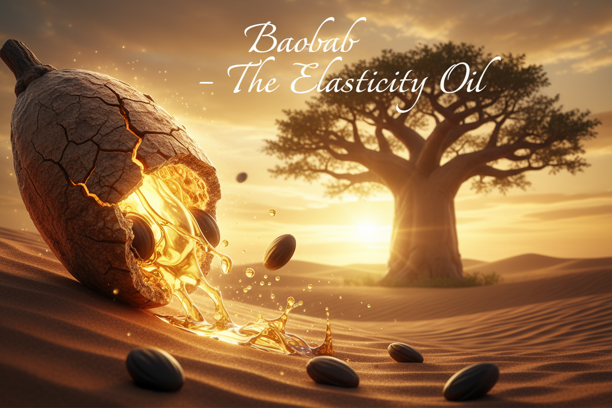 Baobab tree of life in backgroand and title written out on the top or middle of artwork