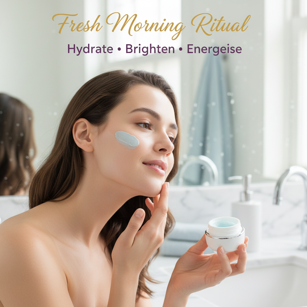 Aemlie Blue Mineral Glow Mask 50ml – marine mineral radiance-boosting face mask