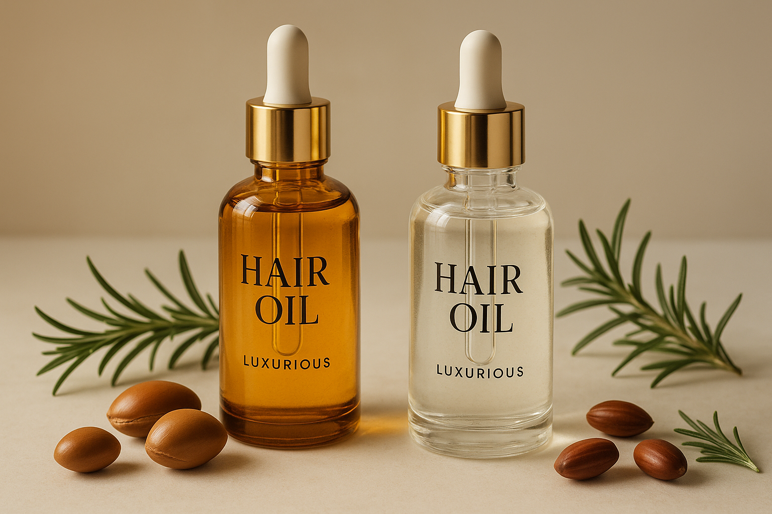 detailed artwork of aemlie.com hair oils