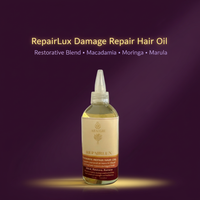 AEMLIE RepairLux Damage Repair Hair Oil – Restorative Treatment with Macadamia, Moringa & Marula Oils