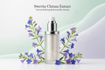 Swertia Chirata is a high-performance extract celebrated for its ability to refine the appearance of uneven skin texture. Its bio-active compounds help support the skin’s renewal processes, contributing to a smoother, revitalised complexion.
In this formula, it brings a future-focused element, helping skin look fresher, more even, and visibly renewed with continuous use. Write in title and tagline: Swertia Chirata Extract — Texture Refining Botanical Bio-Actives